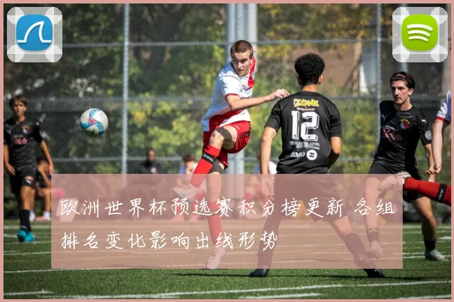 欧洲世界杯预选赛积分榜更新 各组排名变化影响出线形势
